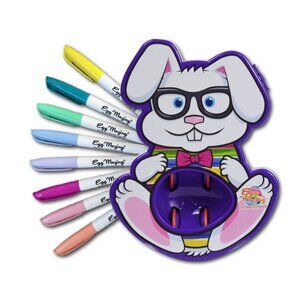 Bunny Eggmazing Egg Decorator Non Toxic Markers Easter-Easter Decor Kit